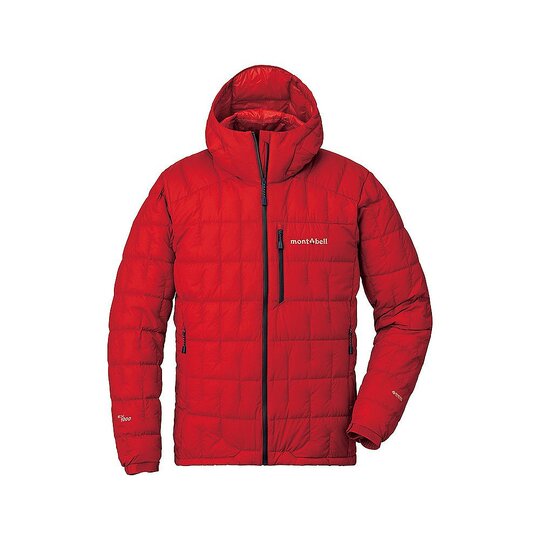 Montbell Men's Down Parka Coat - Green