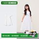 
Day Trend Running UNIQLO Girls' Flare Sleeve Dress Short Sleeve 01 OFF WHITE KIDS