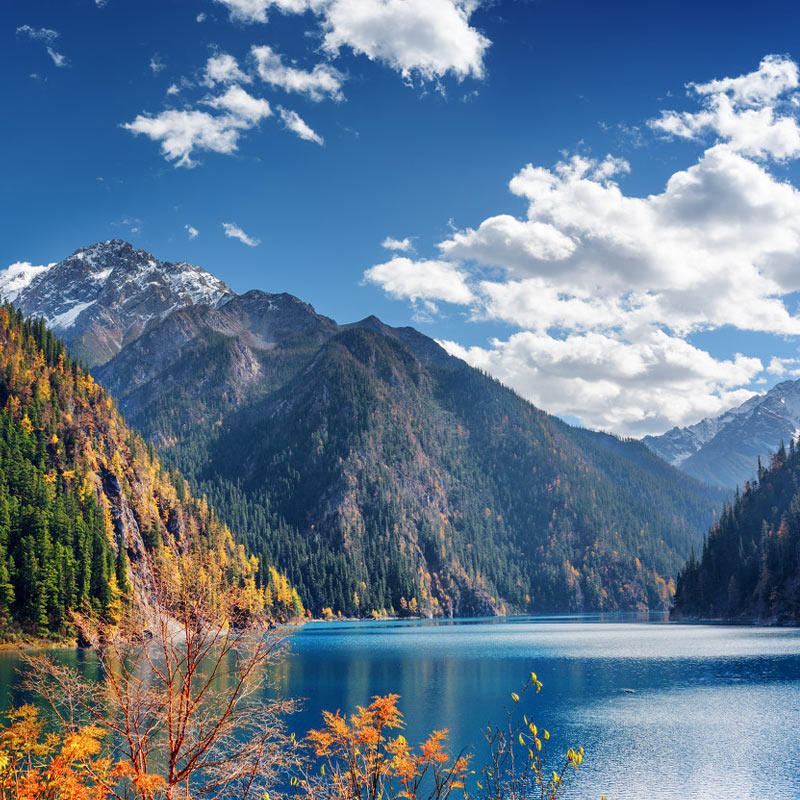 2-8人动车小团成都到九寨沟黄龙旅游高铁站往返二日游纯玩小团