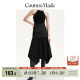 Vero Moda Outlet Skirt in summer new high-waist A-swing spliced ​​pleated skirt for commuting women versatile trend