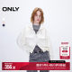 ONLY Outlet 2025 summer new fashion casual style short loose turtleneck windbreaker jacket for women