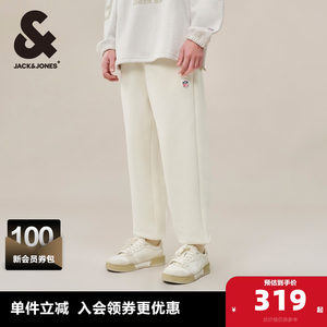 Jack Jones 24 Spring New NFL Jointly Loose Daily Drawstring Embroidered Casual Foot-Board Pants Men's Clothing