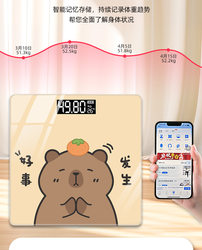 2026 New Model Smart Home High-Precision Quasi-Electronic Body Weight Scale for Weight Loss and Body Fat Measurement with App for Women and Men