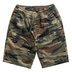 Trendy brand camouflage shorts stain-resistant and wear-resistant pure cotton trousers