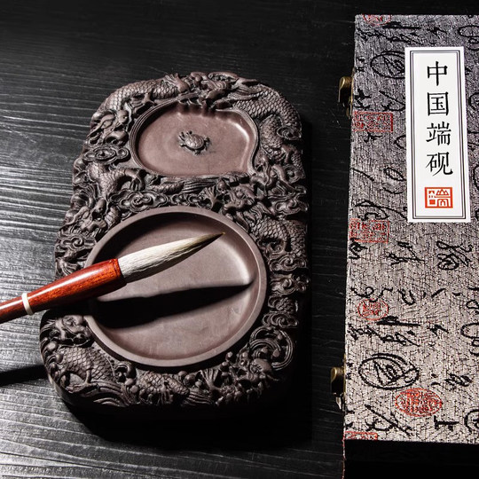 書道セット硯龍筆色々