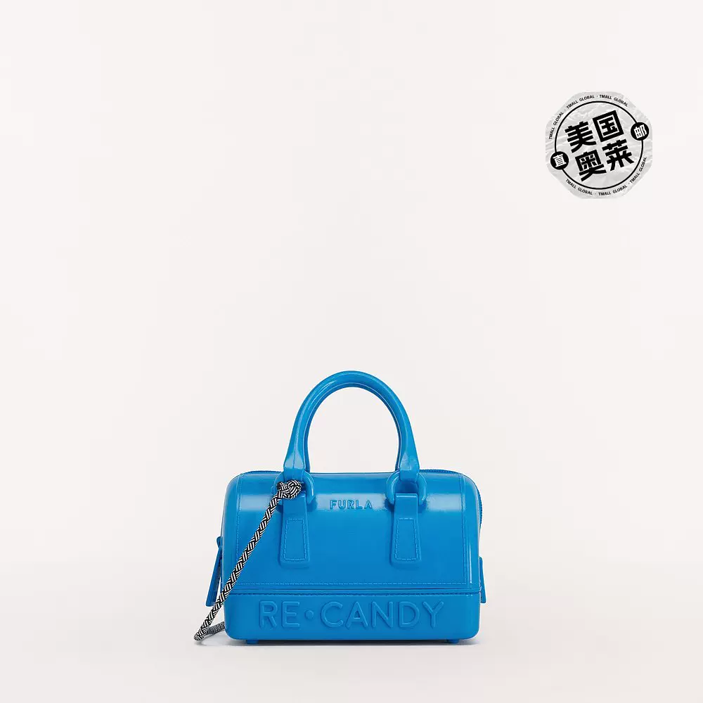 Furla Candy Mini Bag M - blue 【美国奥莱】直发-Taobao