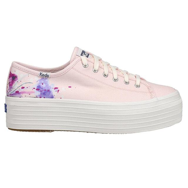 American direct mail Keds ladies sports shoes casual shoe canvas shoes thick sole women's shoes lace lace waterproof waterproof
