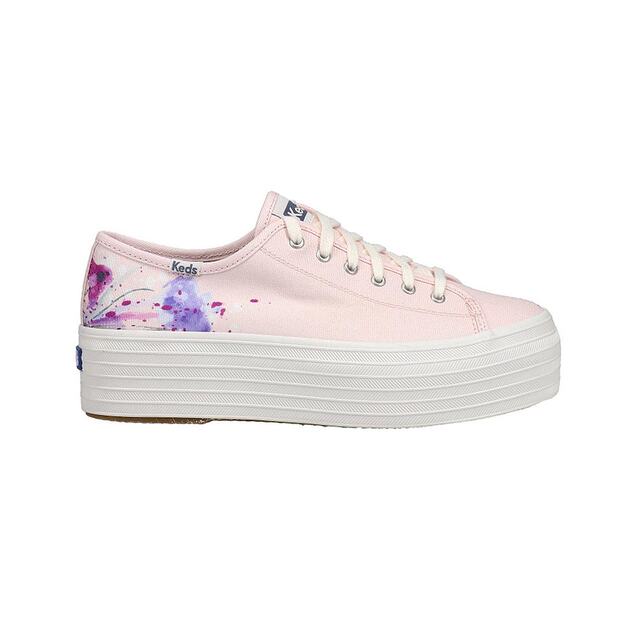 American direct mail Keds ladies sports shoes casual shoe canvas shoes thick sole women's shoes lace lace waterproof waterproof
