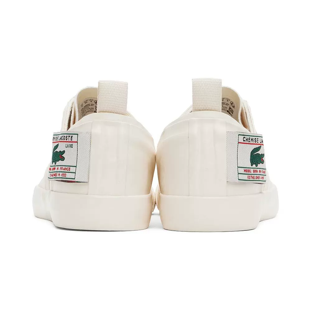 lacoste 拉科斯特 白色 rene runway 运动休闲鞋 242