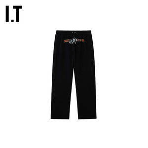 
OFF-WHITE men's new sports pants and sweatpants with stylish and cool belt pattern trousers 071072M