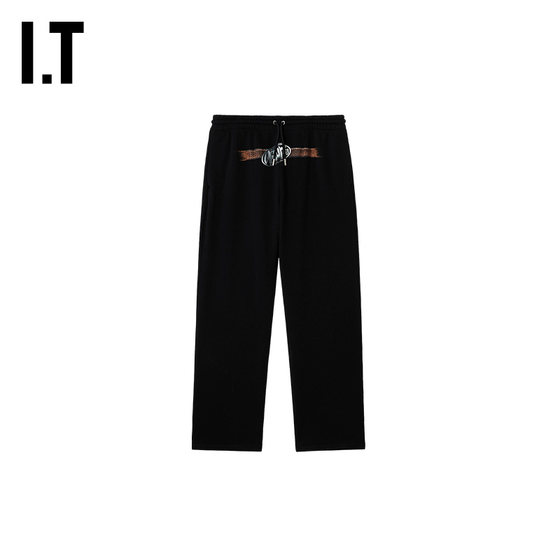 
OFF-WHITE men's new sports pants and sweatpants with stylish and cool belt pattern trousers 071072M