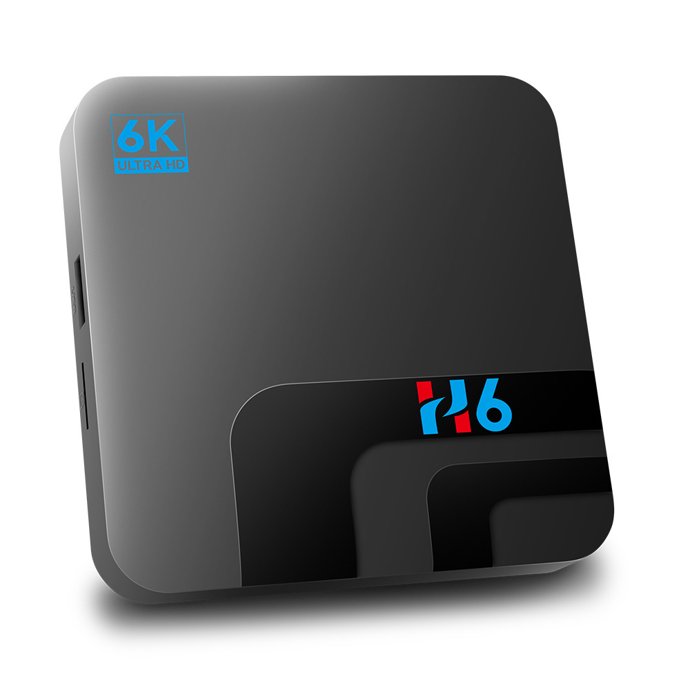 ȵ̵ 10 TV BOX H6 2G+16G 6K Ʈ HD Ʈũ ÷̾  ž ڽ ü-