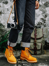 берцы timberland添柏岚10061男女情侣马丁靴户外防水经典大黄靴踢不烂