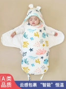 Chăn Cho Bé Mùa Thu Đông Túi Ngủ Đôi Sơ Sinh Chống Sốc Cotton Mỏng Mùa Xuân Và Mùa Hè Chăn Sơ Sinh Nguyên Chất cotton Swag