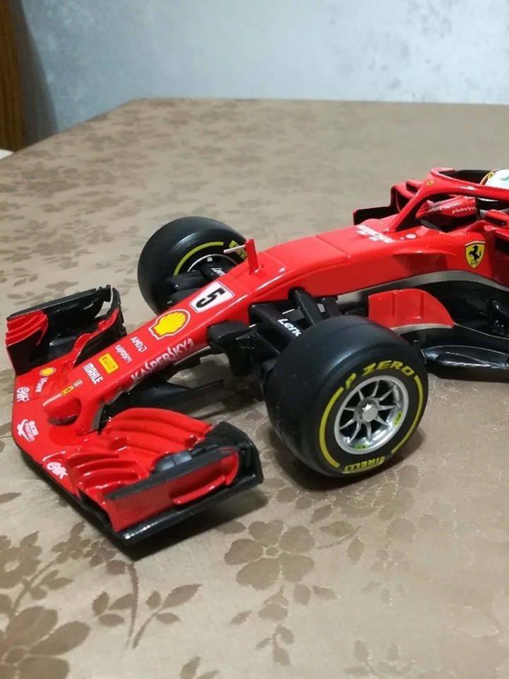 美驰图 法拉利F1方程式赛车合金车模型