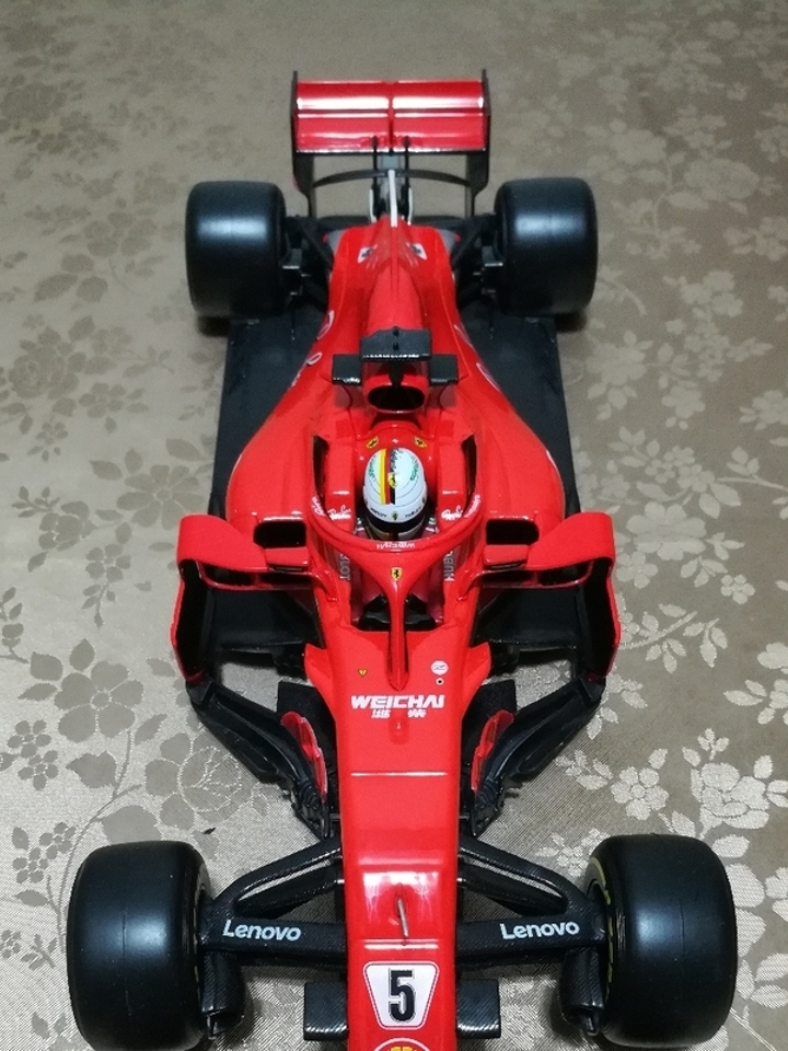 美驰图 法拉利F1方程式赛车合金车模型