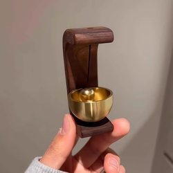 Wooden Dopamine Doorbell for Home Use, Wind Chime, Door-Mounted Entry Alert, Hanging Doorbell, Door Chime Decoration