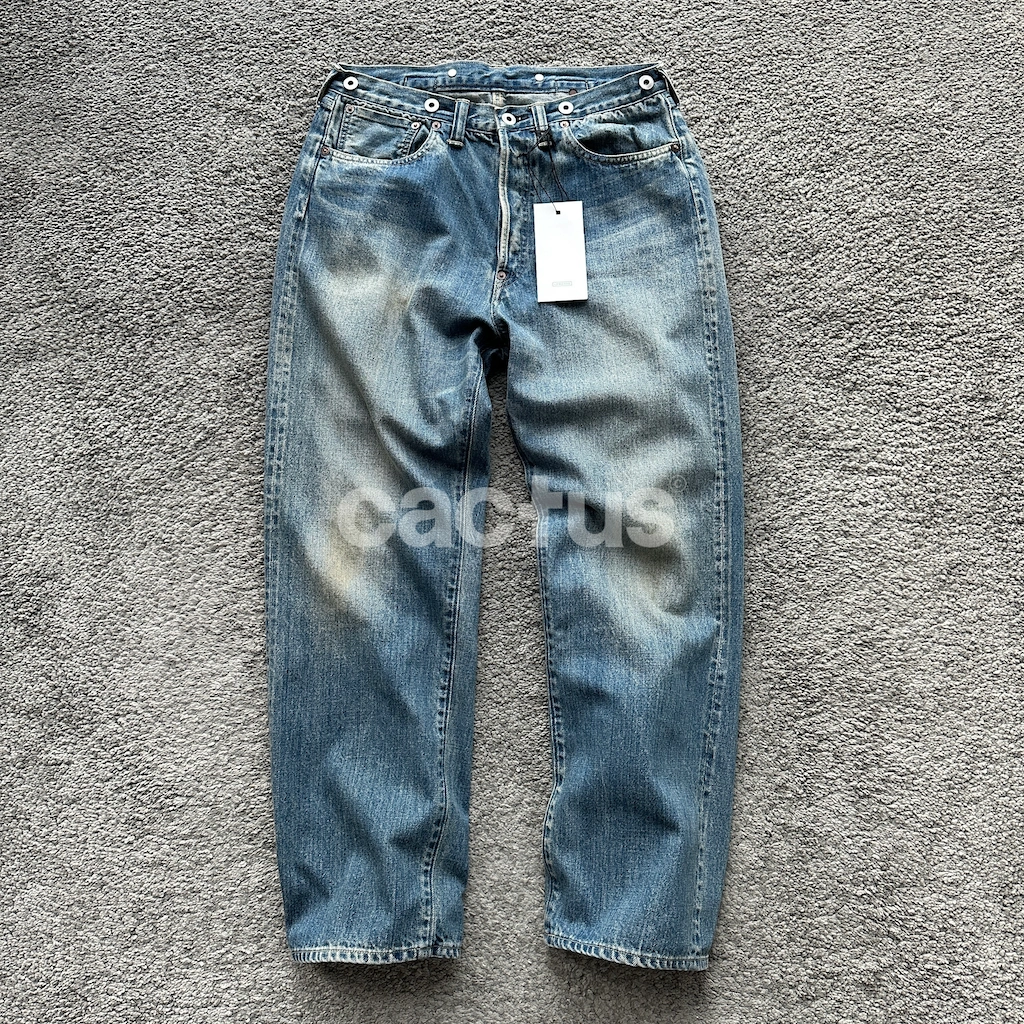 现货A.PRESSE No.2 Washed Denim Pants 日产水洗赤耳牛仔裤23AW-Taobao