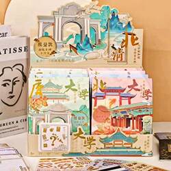 National University Appointment Cultural and Creative Blind Box Stationery Student Creative Inspirational Ledger Gel Pen Student Holiday Gift