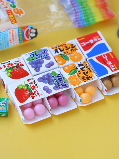 marukawa商品になります 12/6 Marukawa gum bottle 130g 4-piece set grape, orange, strawberry