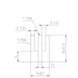 Tùy Chỉnh Nhôm Hồ Sơ Tản Nhiệt 7*7*10 Mm Chip Mô Đun CPU Nguồn Điện Raspberry Pi Dán Nhiệt Nhỏ Khối Nhôm 