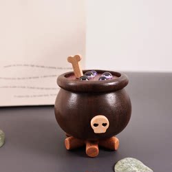 Wednesday Gift Shop | Witch's Crucible Wooden Aromatherapy Desktop Ornament Diffuser Unique Birthday Housewarming Gift