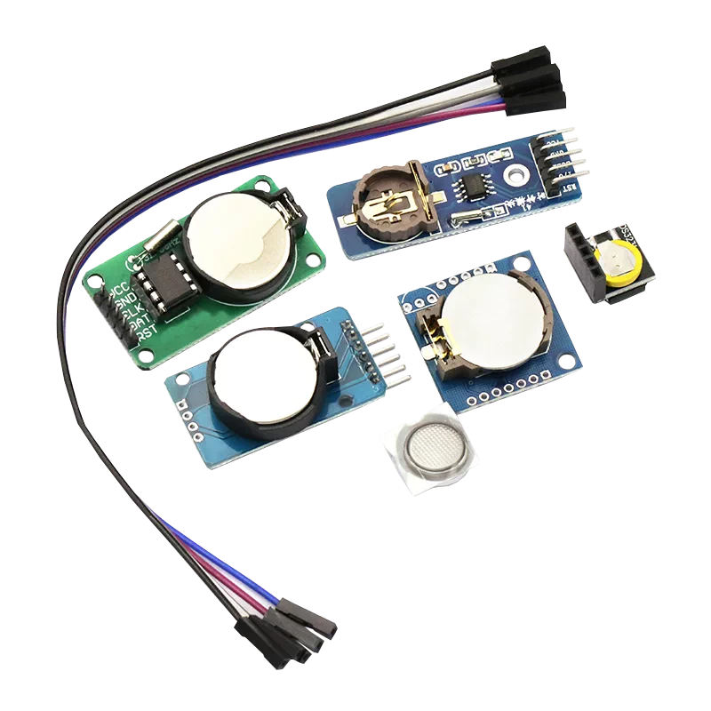 DS1302 DS3231 DS1307实时时钟模块时间掉电走CR2032计时时带电池