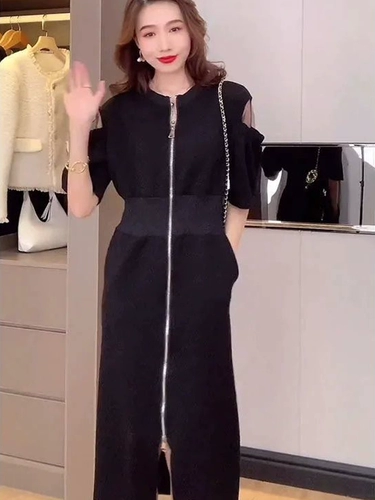 Корсет, летняя толстовка, платье, фонарь для отдыха с молнией, длинная юбка, средней длины