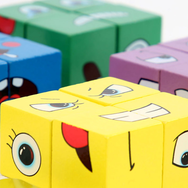 Face changing Rubik #39 s Cube with Bell You Cry I Laugh Puzzle Children #39 s Face changing Rubik #39 s Cube with Bell You Cry I Laugh Puzzle Children #39 s