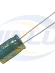 250V3.3UF nhôm điện phân tụ điện 250V 4.7 microfarads tần số cao điện trở thấp kích thước 6*12mm 8*12MM