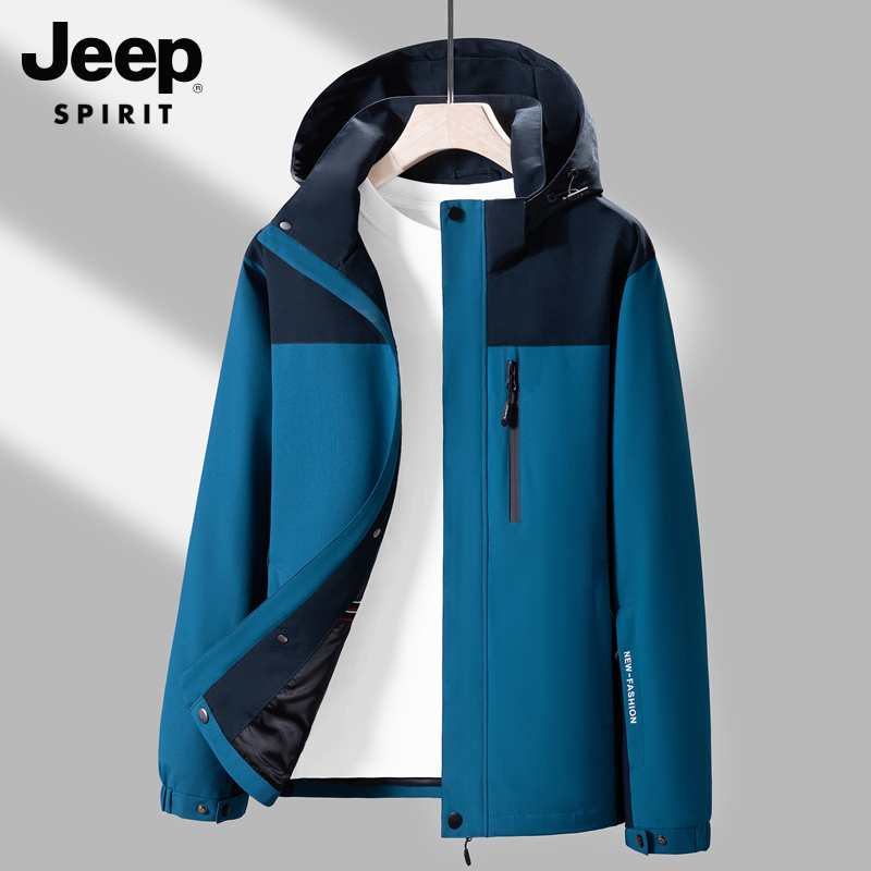 JEEP   ,  ǳ   ĵ  극Ŀ 2023 NEW LOOSE CASUAL VERSATILE JACKET-