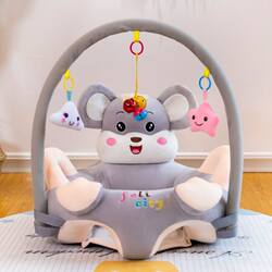 Baby learning seat auxiliary training sitting and standing artifact safe and anti-fall without hurting the spine baby sofa washable dining chair