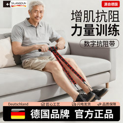 Resistance Bands for Middle-Aged and Elderly People, New Model for Exercising Gluteus Muscles and Leg Muscles, Segmented Digital Elastic Bands
