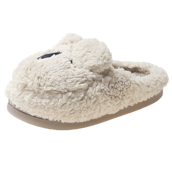 Autumn and winter warm non-slip cute cartoon cotton slippers