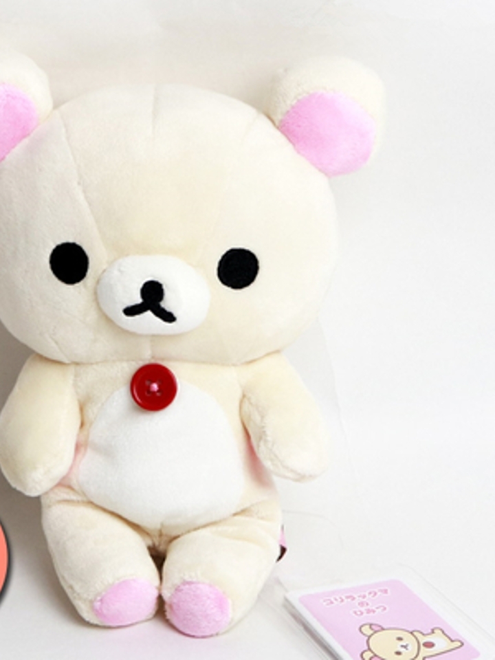 日本正版 轻松熊 KUMA熊玩偶娃娃