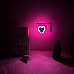 Love Rhythm ~ Ambient Light Bedroom Mood Romantic Sleep Light Bedside Light Control Sensor Night Light Energy-Saving Light