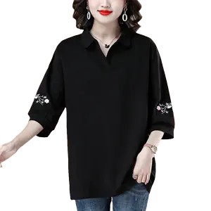 middle-aged women's clothing sleeve plus size Latest Best Selling