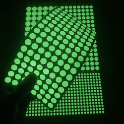 Luminous Dot Wall Stickers Fluorescent Stickers Home Kidsren's Room Dormitory Wall DIY Self-Adhesive Decorative Switch Luminous Stickers