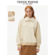 TeenieWeenie Bear Outlet Women's Imitation Lamb Silk Lapel Sweater Winter Pullover
