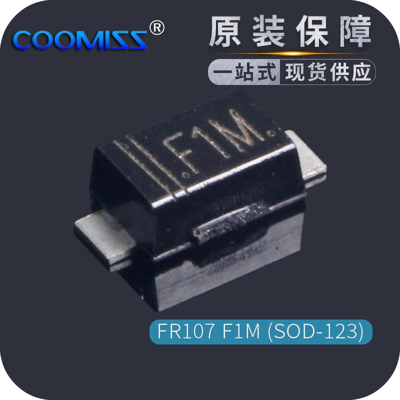 FR107 F1M SOD123 nhanh chóng phục hồi chỉnh lưu diode công suất cao vá thương hiệu mới trong kho (100 cái)