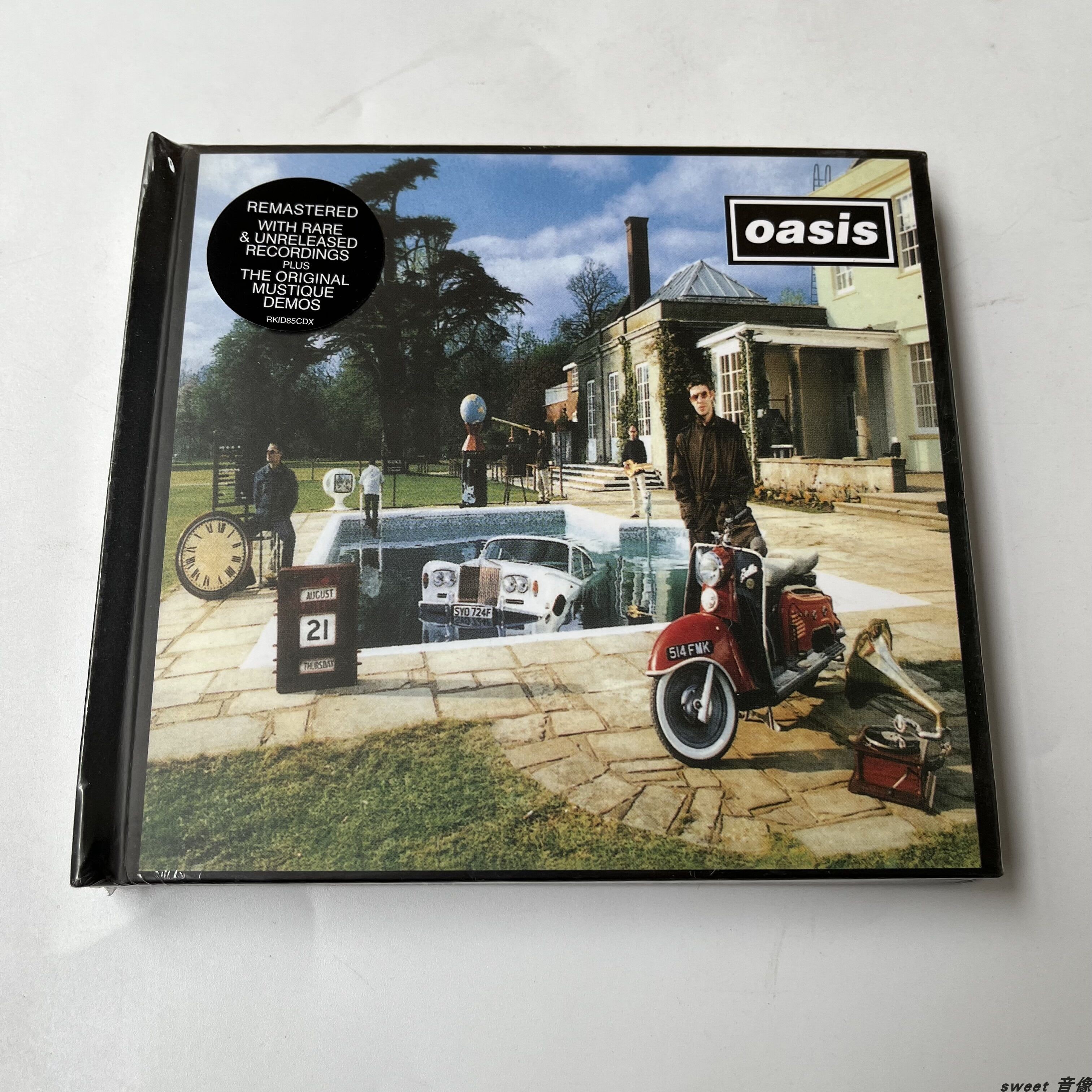  CD OASIS BE HERE NOW 3CD Ŭ ٹ ÷-