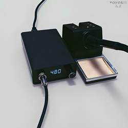 Cabbage White T12 Electric Soldering Iron Portable Digital Display Constant Temperature Soldering Station Automatic Sleep High-Power Repair