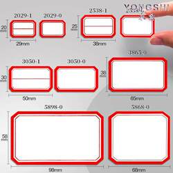 Self-Adhesive Large Label Stickers, Blank Sticky Notes, Adhesive Labels, Marking and Identification Stickers, Price Tags, Name Tags, Handwritten Large Rectangular Labels for Moving