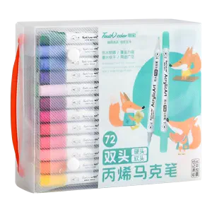 soft head watercolor pen 72 colors Latest Best Selling Praise