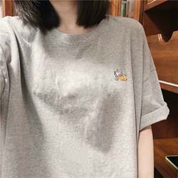 Brand Surplus Clearance Sale, Short-Sleeve T-Shirts for Men and Women, Pure Cotton, Loose Fit, Trendy ins