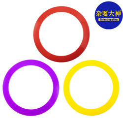 Juggling Ring, Hand-Thrown Ring, Professional Acrobatic Skills, Juggling Clown Performance Props [Original Juggling Tutorial Included]