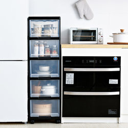 Children's Storage Box Organizer, Storage Cabinet for Snacks, Toys, Direct Sales from Clothing Manufacturers, Multi-Layer Transparent Storage Cabinet