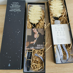 Gift Box! 100% Boar Bristles! Full Body Cleaning Brush Pine Cone Bath Brush Long Handle Shower Brush Back Scrubber Bath Brush