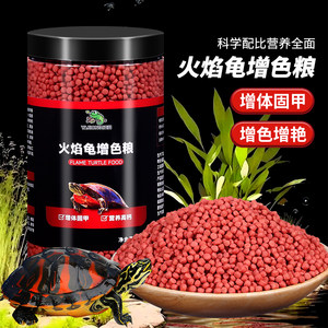 
Flame turtle hair color grain map West Jin Dong Jin color increase grain turtle food universal floating pellet feed egg turtle food