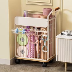 Yoga Mat Storage Basket, Sports Equipment, Fitness Supplies, Household Basket, Gap Filler, Kettlebell Holder, Dumbbell Tool, Ball Storage Rack